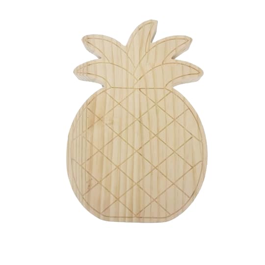Pineapple DIY Wood Plant Stand Décor by Make Market®